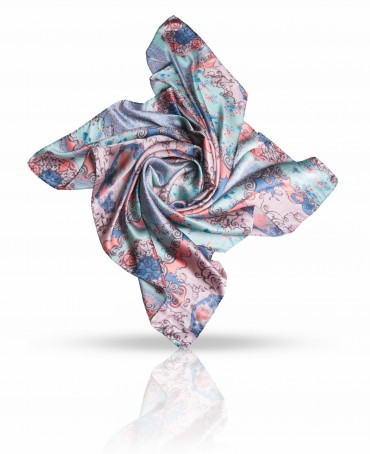 Платок Женский SS.KV-GEOMETRIC/NAVY